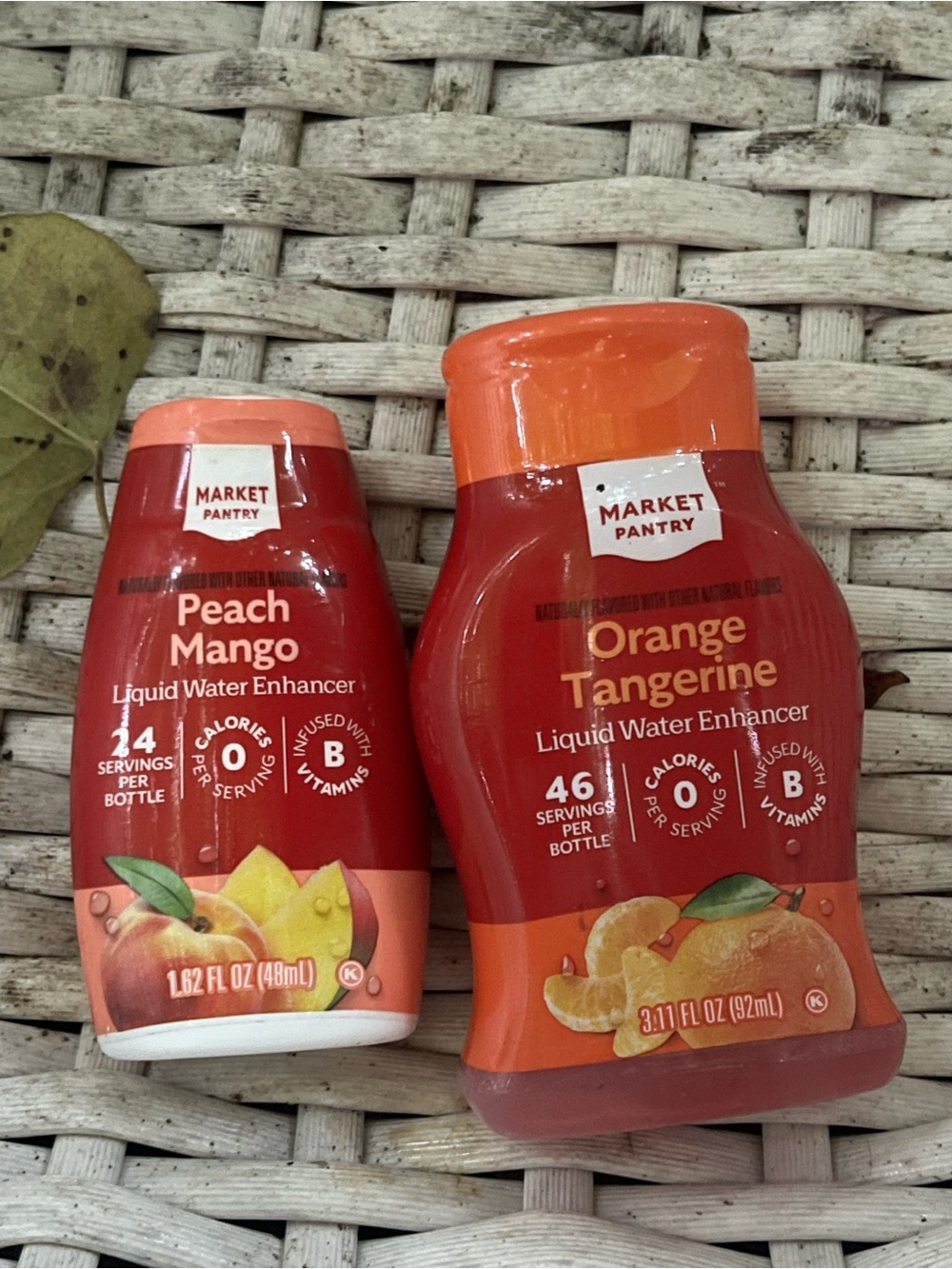Orange Tangerine Liquid Water Enhancer - Orange